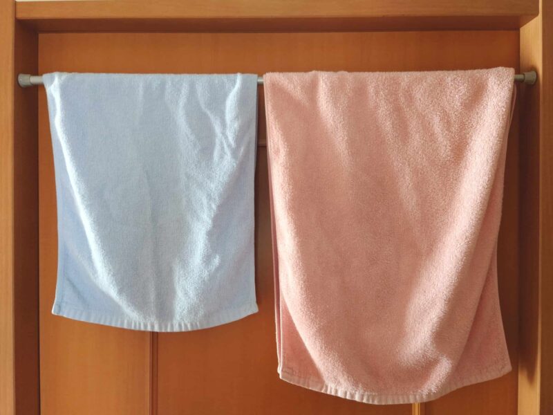 フェイスタオルとバスタオル