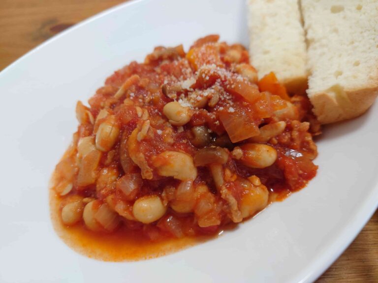 豚バラでなくミンチで簡単！ホットクックでポークビーンズ 完璧やーめたっ！